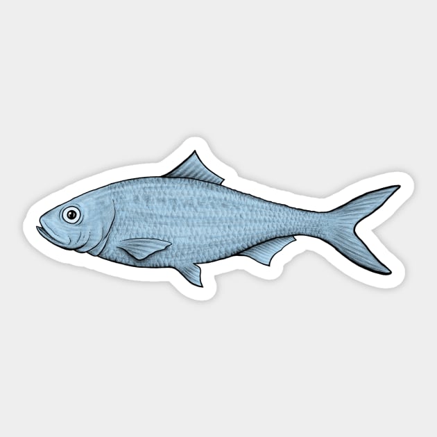 Fish Sticker by Akman